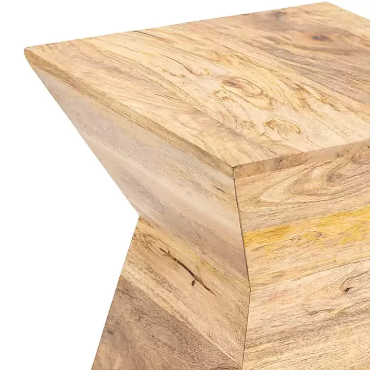 Mango Wood Nielsen Accent Table>Kirklands Home Sale
