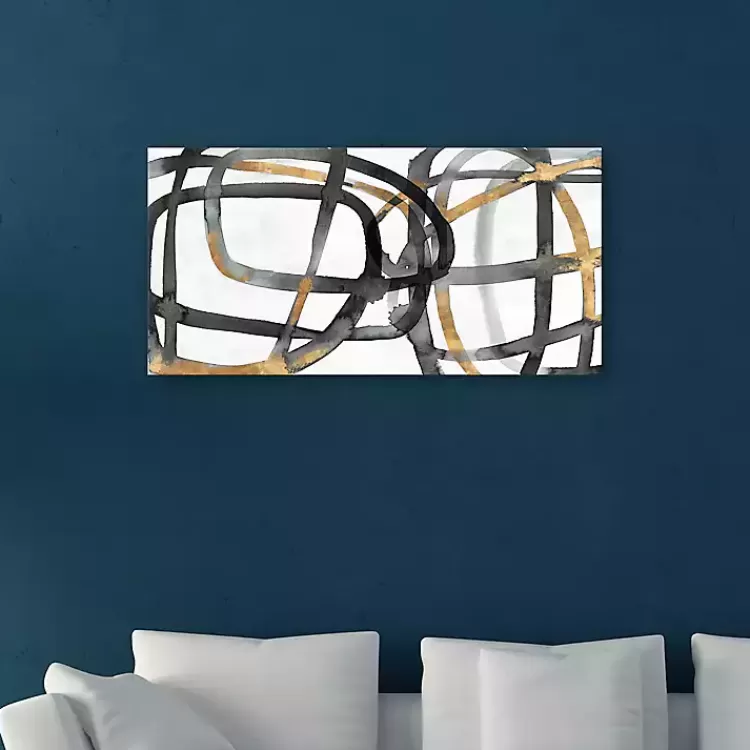 Many Ways Abstract Canvas Art Print, 60x30 in.>Kirklands Home Best Sale