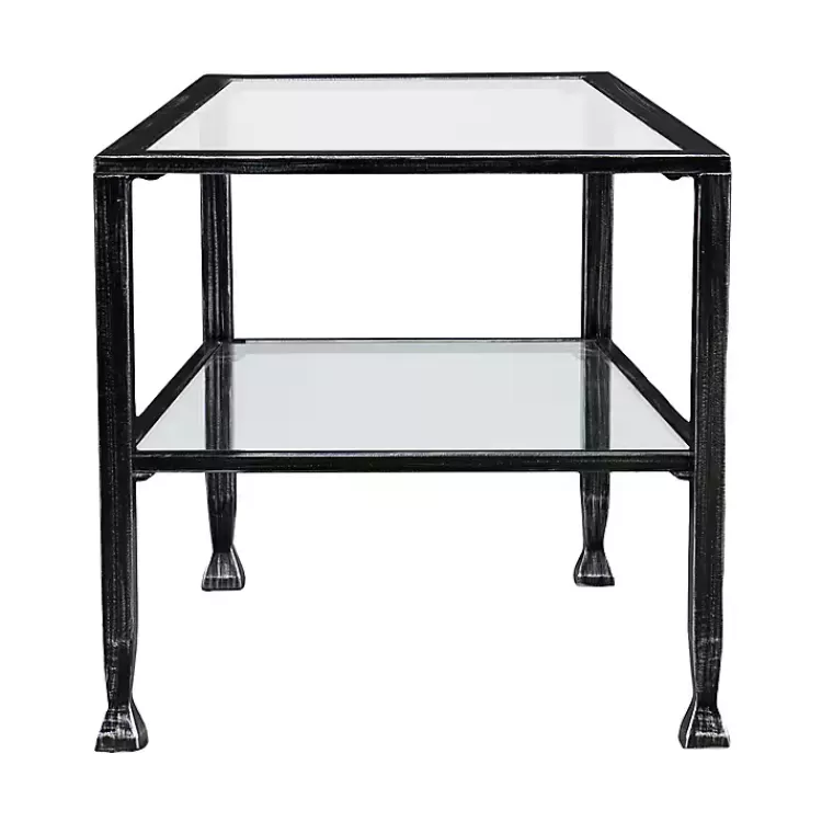 mara_glass_and_black_metal_coffee_table_4.webp Mara Glass and Metal Coffee Table>Kirklands Home Clearance
