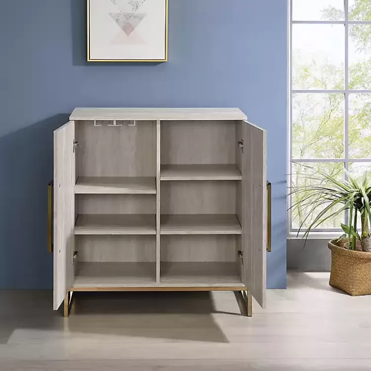 marble_finish_gold_handle_storage_cabinet_3.webp Marble Finish Gold Handle Storage Cabinet>Kirklands Home Hot