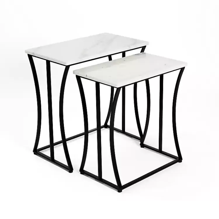 Marble Nesting Accent Tables, Set of 2>Kirklands Home New