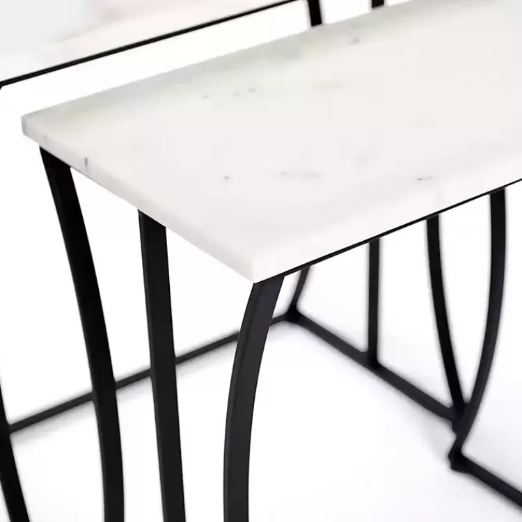 marble_nesting_accent_tables_set_of__4.webp Marble Nesting Accent Tables, Set of 2>Kirklands Home New