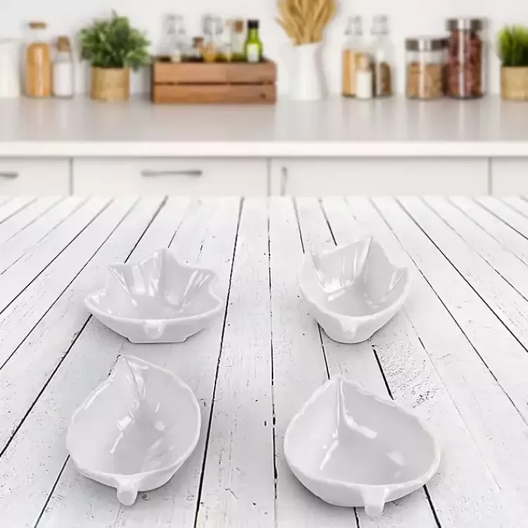 Martha Stewart Ceramic Leaf Dishes, Set of 4>Kirklands Home Best
