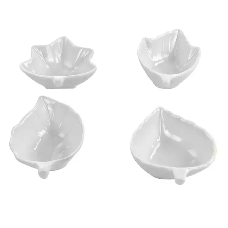 martha_stewart_ceramic_leaf_dishes_set_of__3.webp Martha Stewart Ceramic Leaf Dishes, Set of 4>Kirklands Home Best