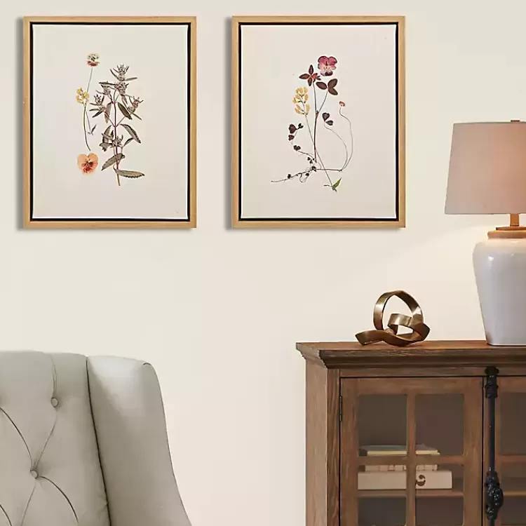 Martha Stewart French Herbarium Framed Art Set>Kirklands Home Fashion