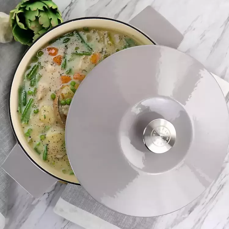 Martha Stewart Ribbed 5 Quart Dutch Oven>Kirklands Home Clearance