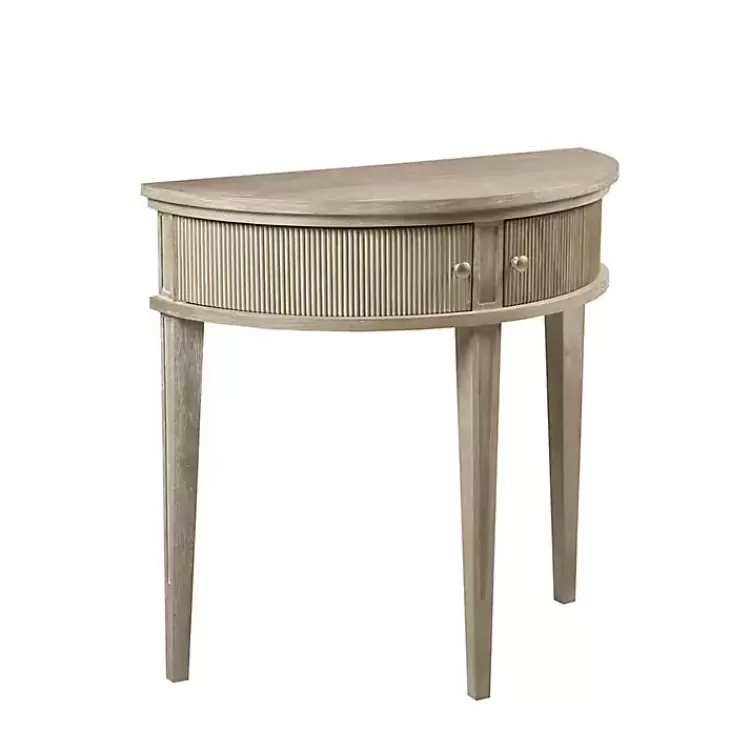 Martha Stewart Half Moon Console Table>Kirklands Home Clearance