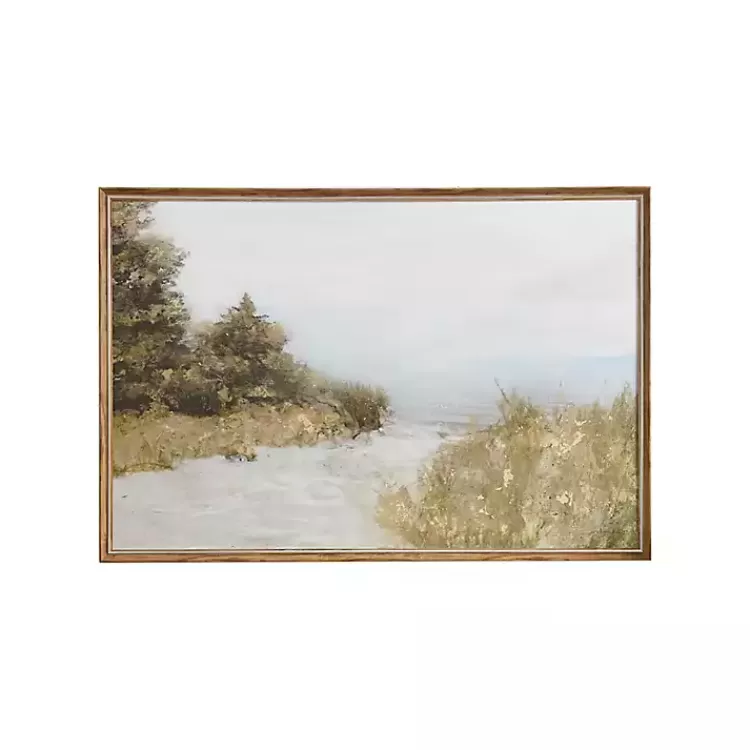 Martha Stewart Lake Walk Framed Canvas Art Print>Kirklands Home Discount
