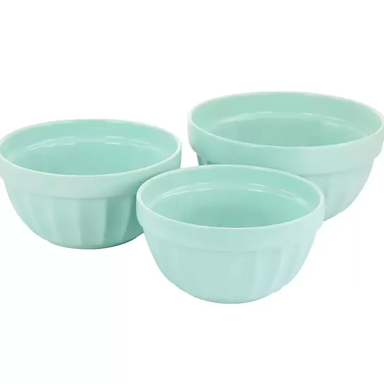 Martha Stewart Mint Stoneware Bowls, Set of 3>Kirklands Home Fashion