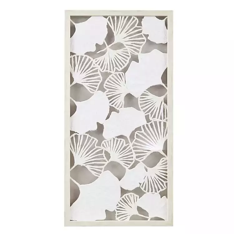 Martha Stewart Rice Paper Ginkgo Leaf Wall Plaque>Kirklands Home Best
