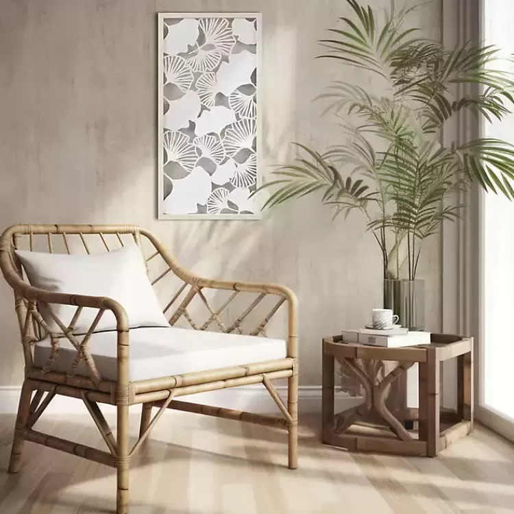 Martha Stewart Rice Paper Ginkgo Leaf Wall Plaque>Kirklands Home Best