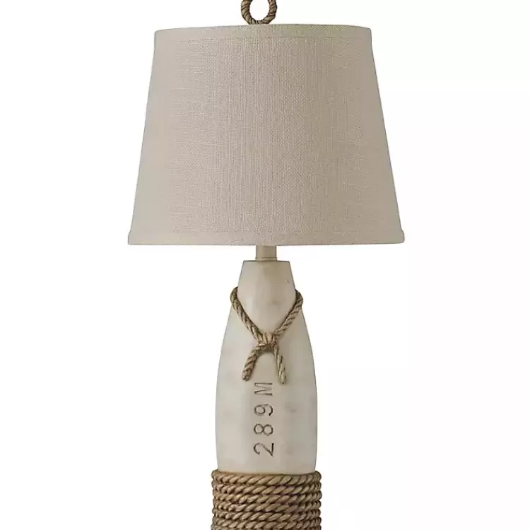 Martha's Vineyard White Buoy Table Lamp>Kirklands Home Flash Sale