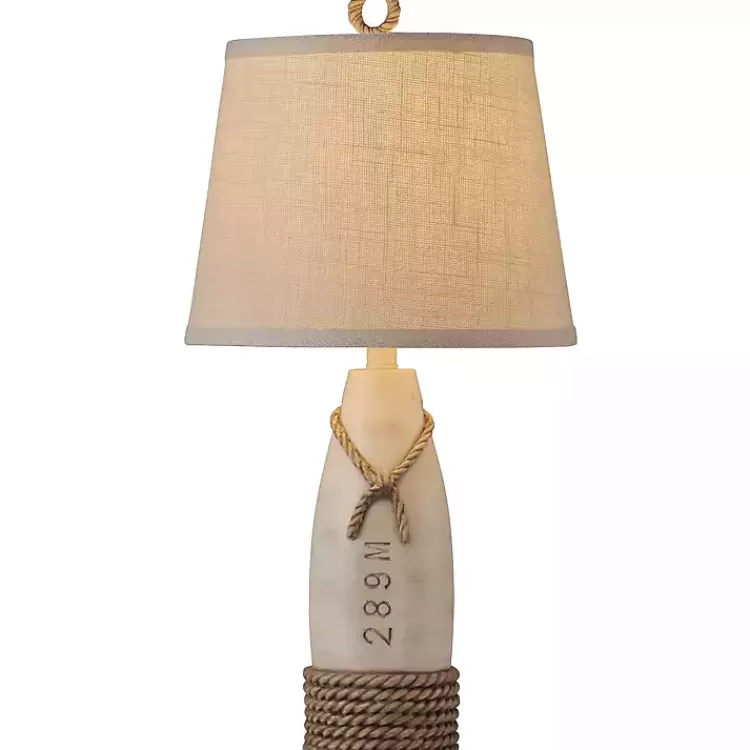 Martha's Vineyard White Buoy Table Lamp>Kirklands Home Flash Sale