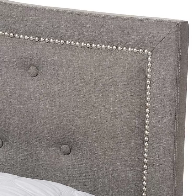 mary_light_gray_button_tufted_full_bed_frame_3.webp Mary Light Button Tufted Full Bed Frame>Kirklands Home Flash Sale