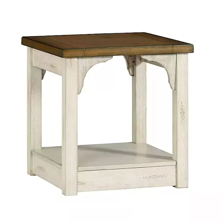 Mary and Natural Wooden Square Accent Table>Kirklands Home Best Sale