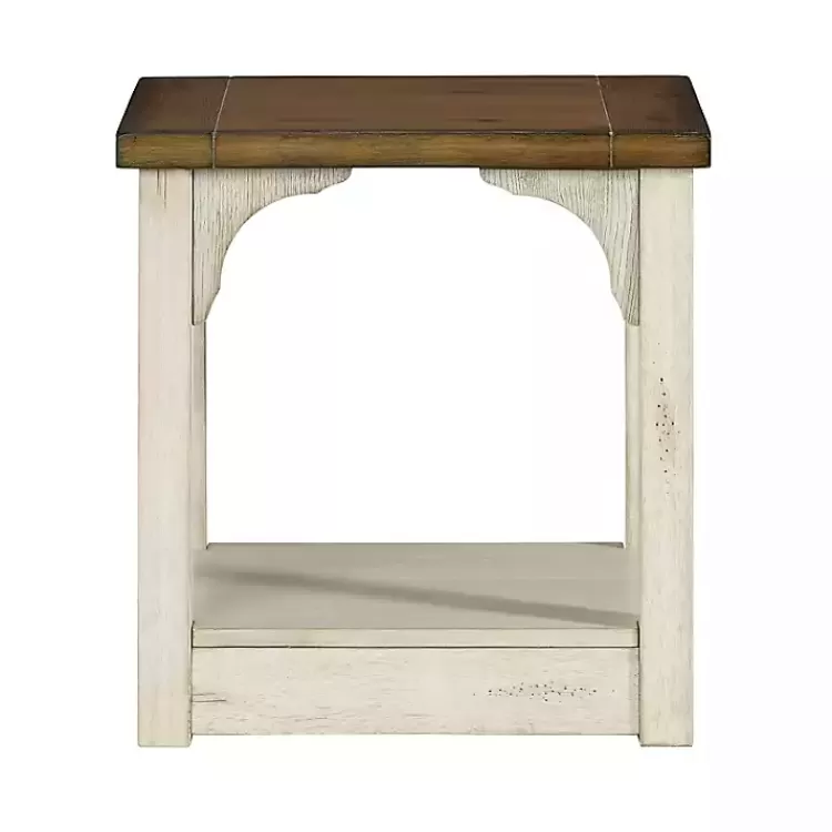 Mary and Natural Wooden Square Accent Table>Kirklands Home Best Sale