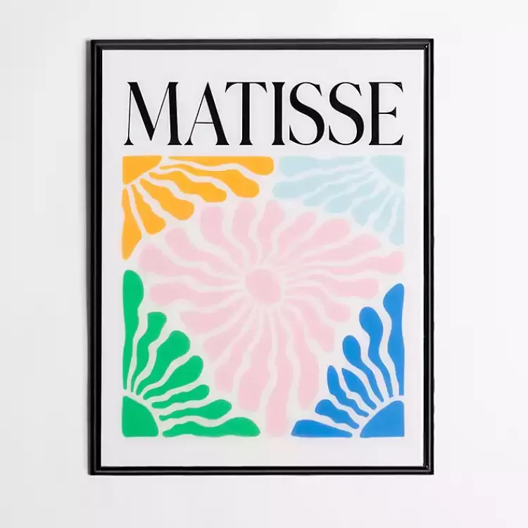 Matisse Colorful Floral Wall Plaque>Kirklands Home Online