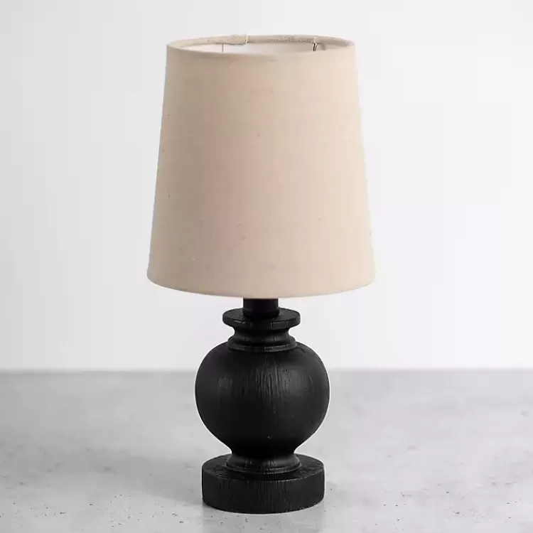 Matte Black Baluster Mini Table Lamp>Kirklands Home Discount