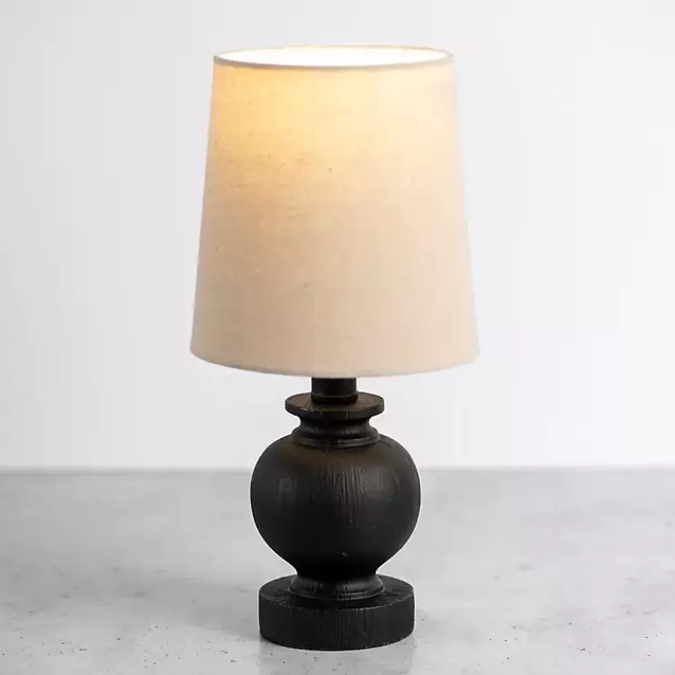 Matte Black Baluster Mini Table Lamp>Kirklands Home Discount