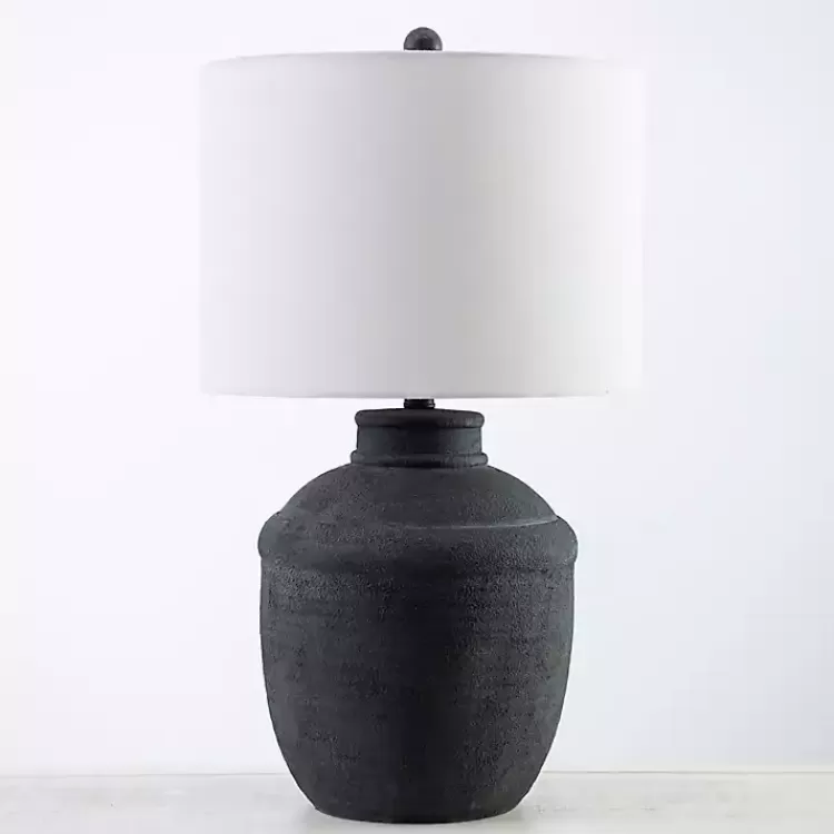 Matte Black Cairo Table Lamp>Kirklands Home Sale