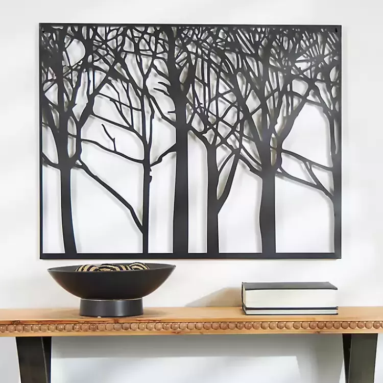Matte Metal Tree Frame Wall Plaque>Kirklands Home Flash Sale