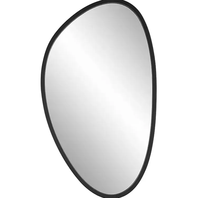matte_black_modern_asymmetrical_wall_mirror_3.webp Matte Black Modern Asymmetrical Wall Mirror>Kirklands Home Best