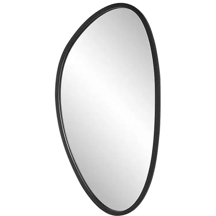 matte_black_modern_asymmetrical_wall_mirror_4.webp Matte Black Modern Asymmetrical Wall Mirror>Kirklands Home Best