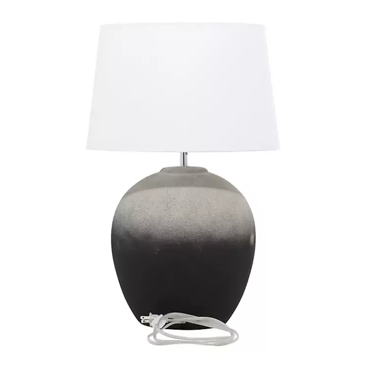 matte_black_ombre_textured_table_lamp__in_3.webp Matte Black Ombre Textured Table Lamp, 23 in.>Kirklands Home Clearance
