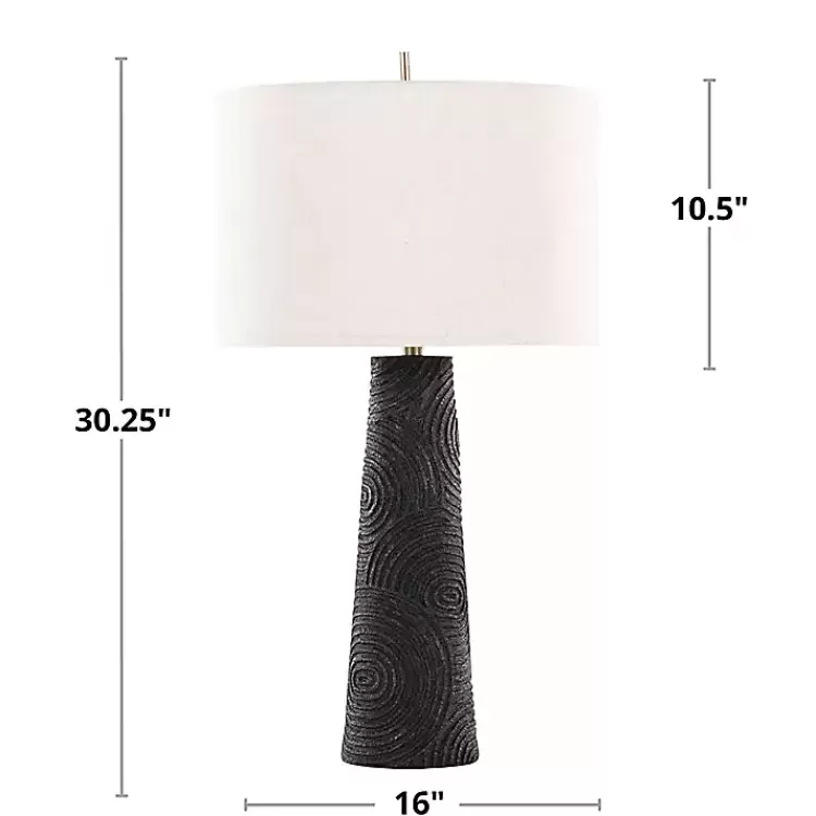 matte_black_tapered_kona_table_lamps_set_of__6.webp Matte Black Tapered Kona Table Lamps, Set of 2>Kirklands Home Clearance