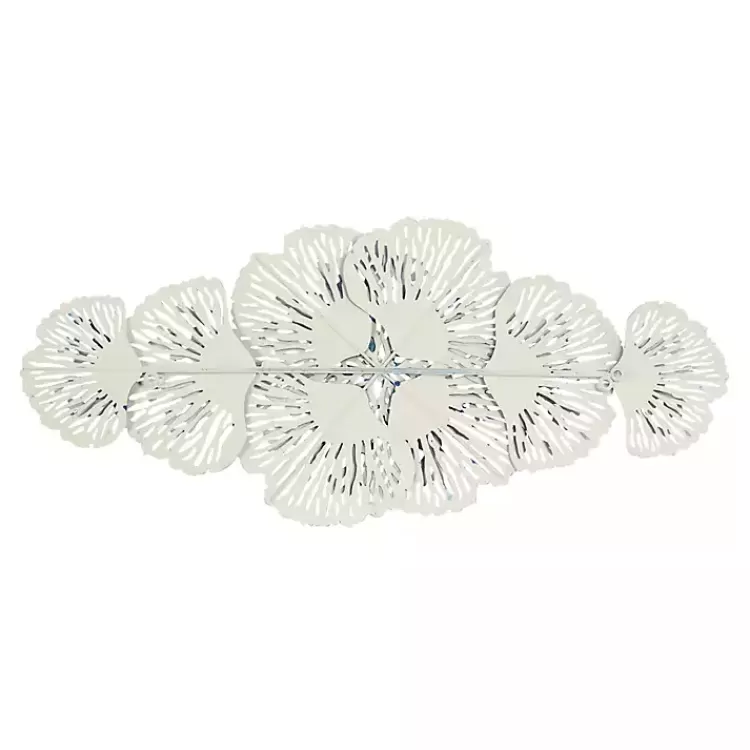 matte_blue_and_white_flowers_metal_wall_plaque_3.webp Matte and White Flowers Metal Wall Plaque>Kirklands Home Store