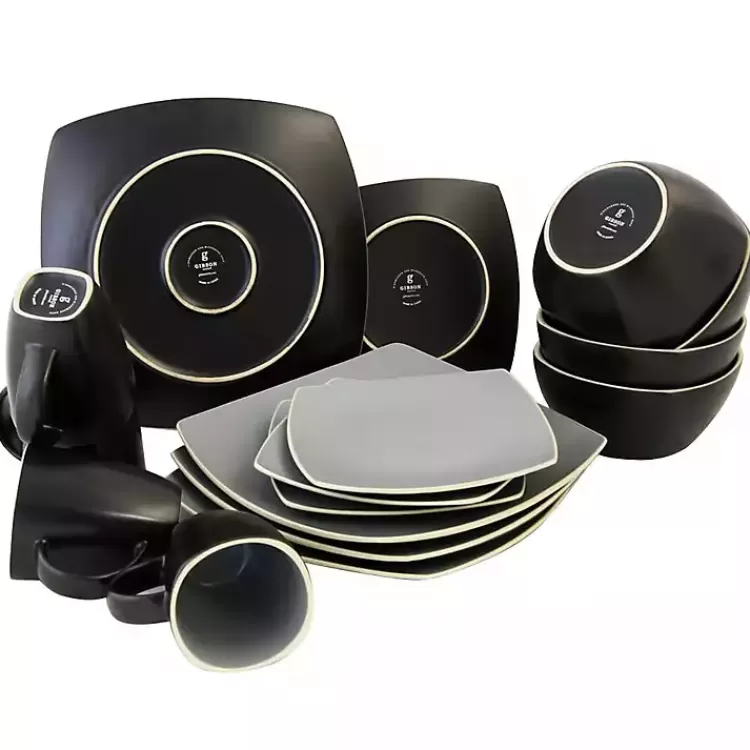 matte_gray_and_black_pc_dinnerware_set_7.webp Matte Gray and Black 16-pc. Dinnerware Set>Kirklands Home Cheap