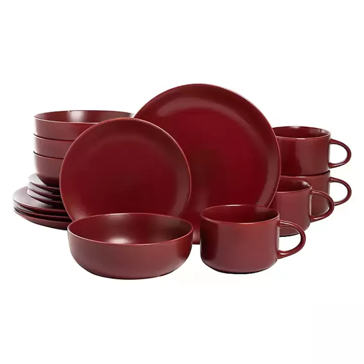 Matte Ceramic 16-pc. Dinnerware Set>Kirklands Home Sale
