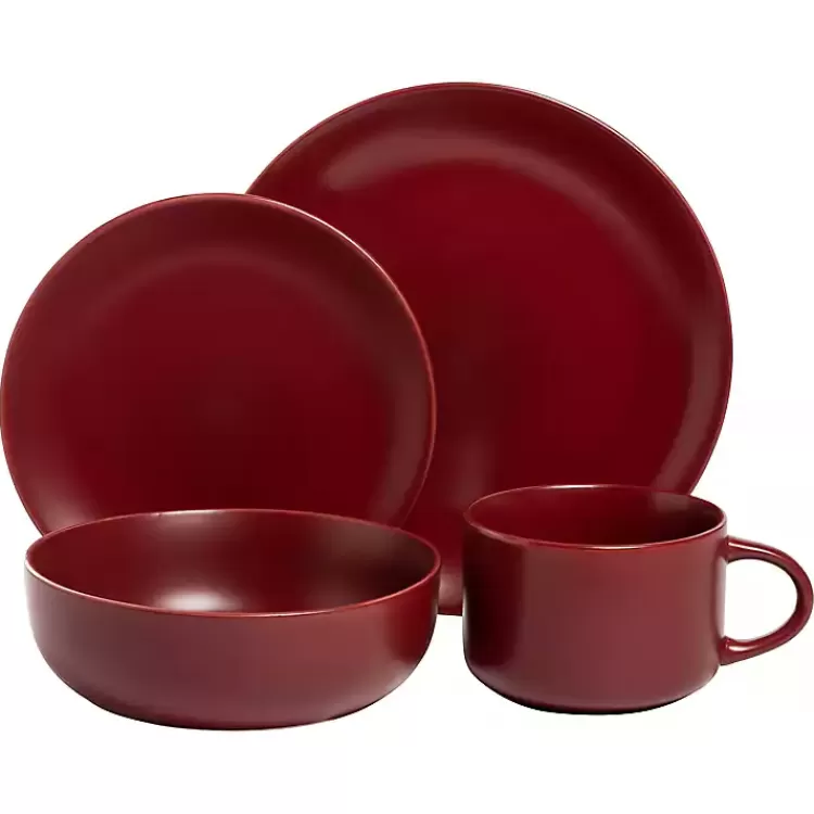 Matte Ceramic 16-pc. Dinnerware Set>Kirklands Home Sale