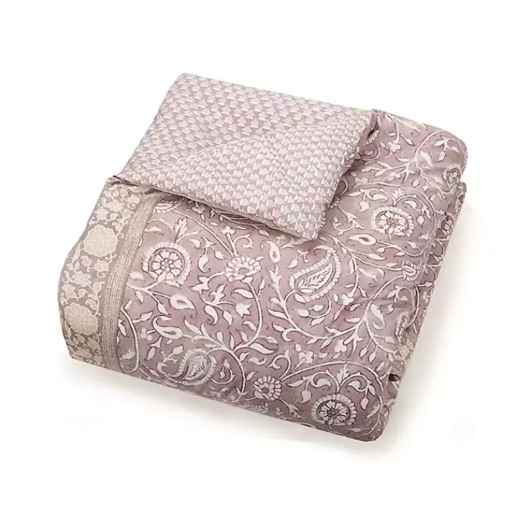 Mauve Scorro 5-pc. Queen Comforter Set>Kirklands Home Cheap