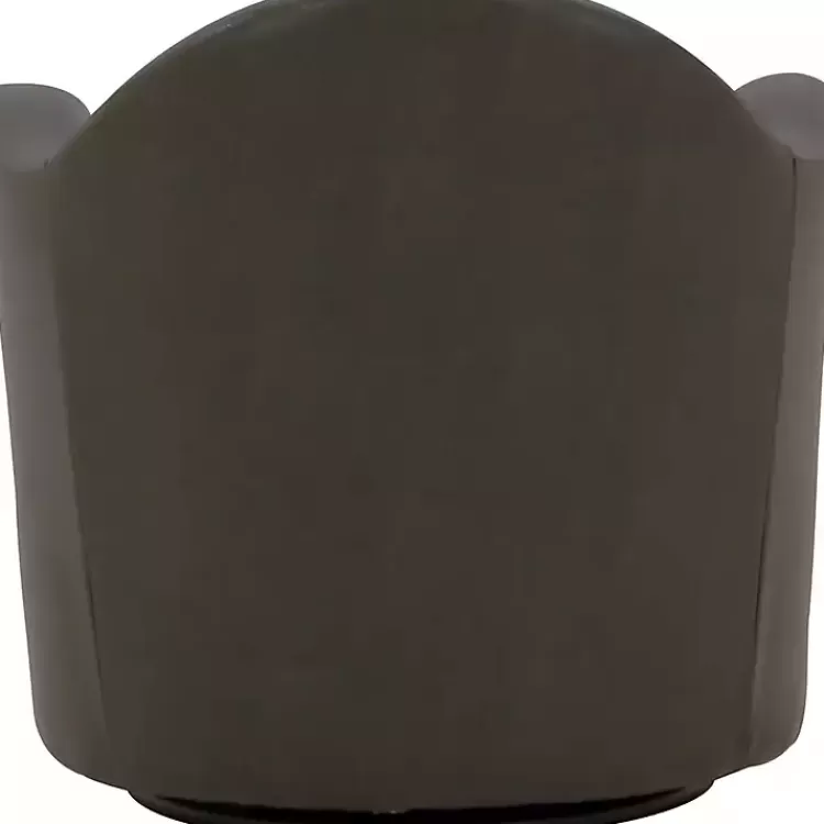 max_charcoal_faux_leather_swivel_club_accent_chair_3.webp Max Charcoal Faux Leather Swivel Club Accent Chair>Kirklands Home Flash Sale