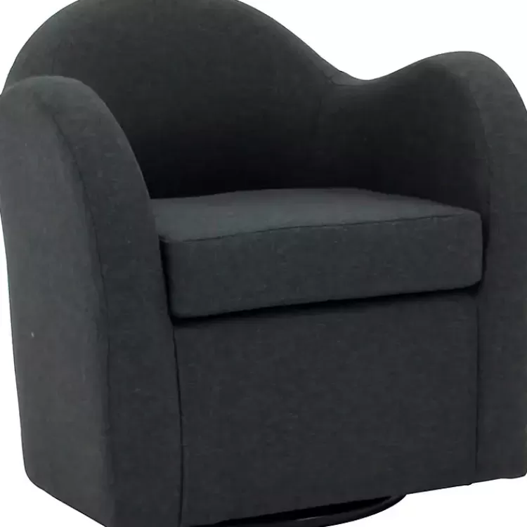 Max Swivel Club Accent Chair>Kirklands Home Cheap