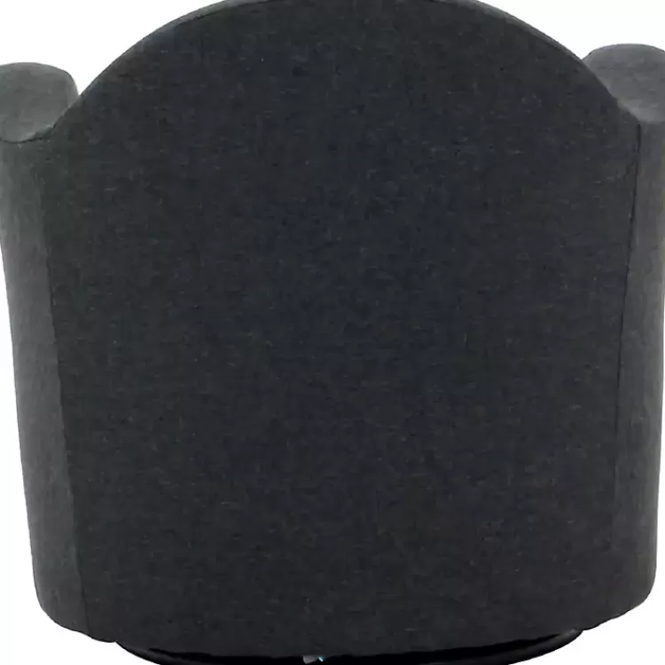 max_gray_swivel_club_accent_chair_3.webp Max Swivel Club Accent Chair>Kirklands Home Cheap