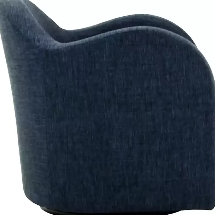 max_navy_swivel_club_accent_chair_2.webp Max Navy Swivel Club Accent Chair>Kirklands Home Flash Sale