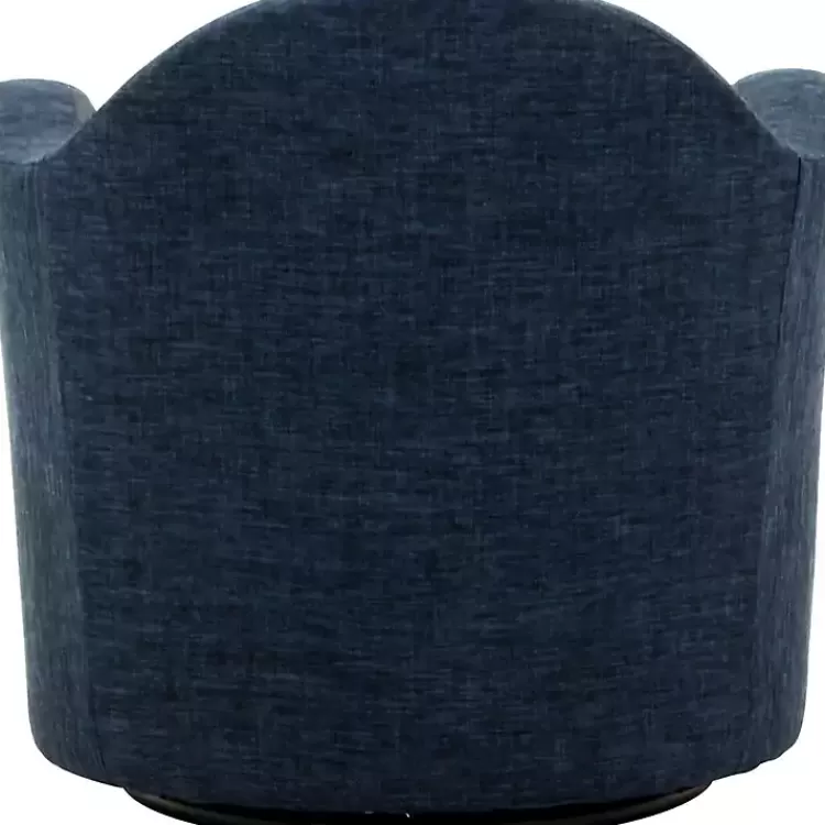 max_navy_swivel_club_accent_chair_3.webp Max Navy Swivel Club Accent Chair>Kirklands Home Flash Sale