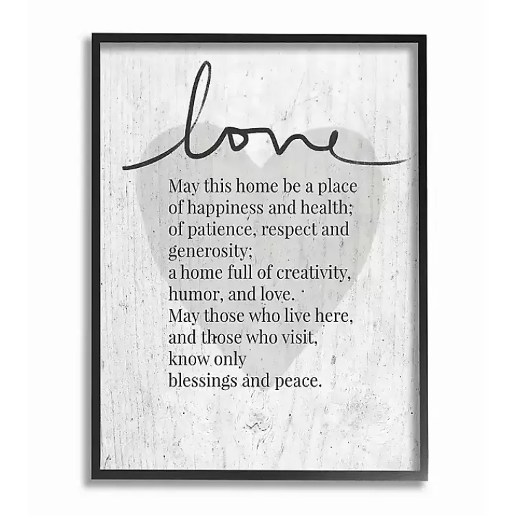 May This Home Framed Giclee Canvas Art Print>Kirklands Home Online