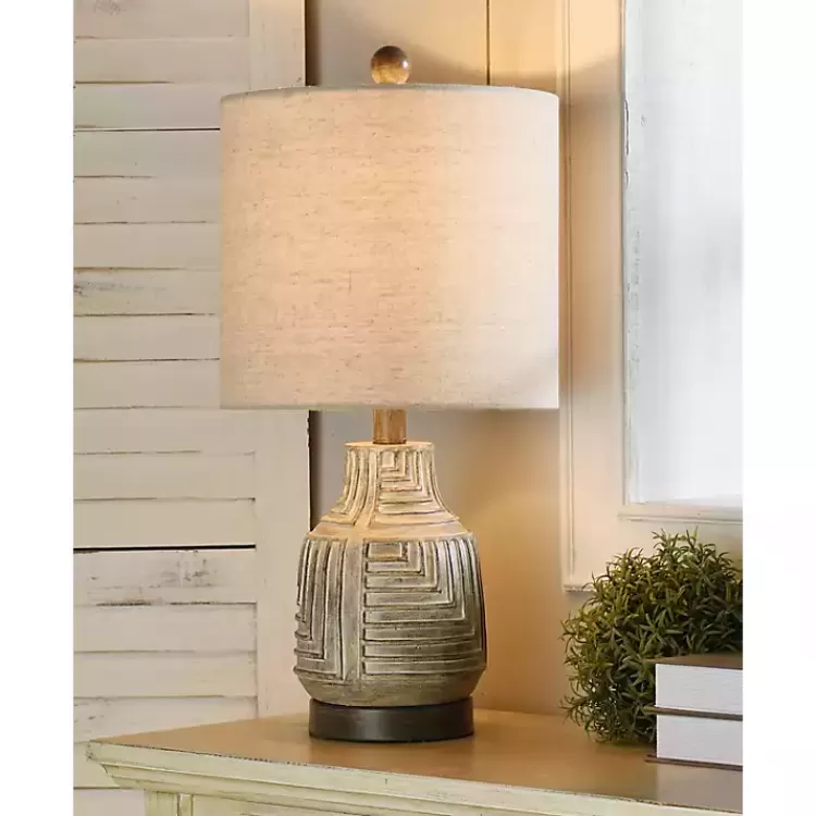 Maze Design Table Lamp>Kirklands Home Fashion