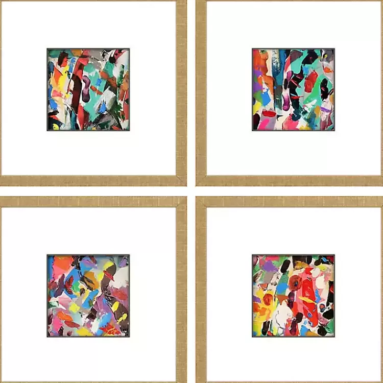 Meditations Framed Art Prints, Set of 4>Kirklands Home Clearance