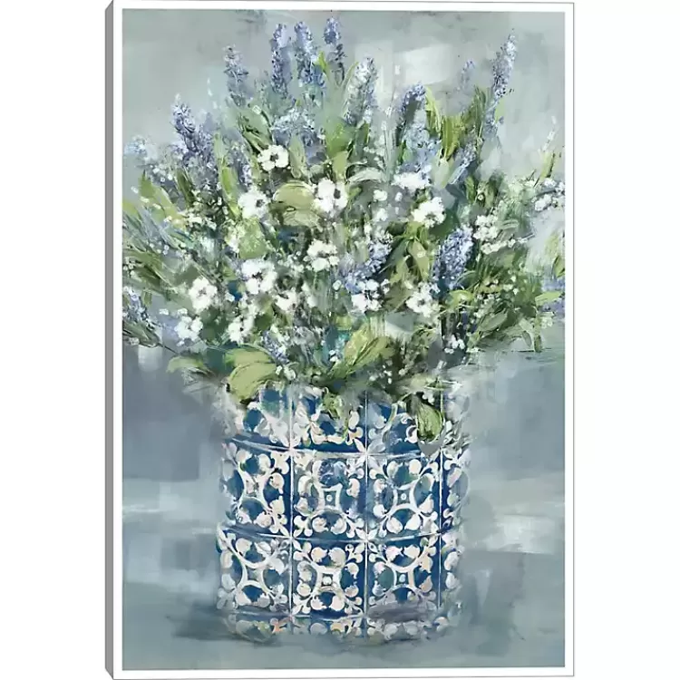 Mediterranean Bouquet II Framed Canvas Art Print>Kirklands Home Best Sale