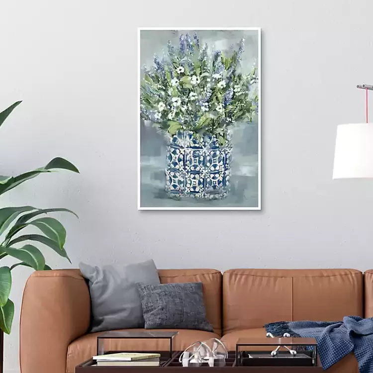 Mediterranean Bouquet II Framed Canvas Art Print>Kirklands Home Best Sale