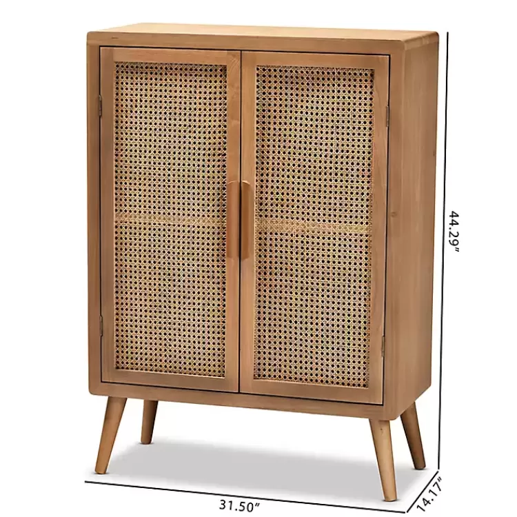 medium_oak_rattan_door_cabinet_8.webp Medium Oak Rattan 2-Door Cabinet>Kirklands Home Cheap