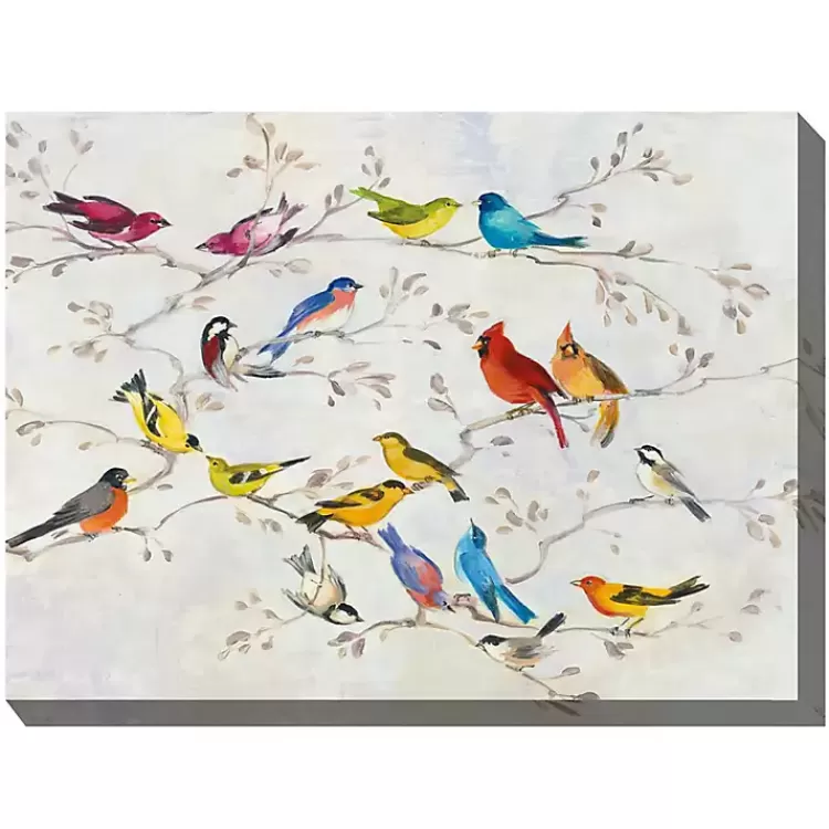 Meet and Greet Outdoor Canvas Art Print>Kirklands Home Best