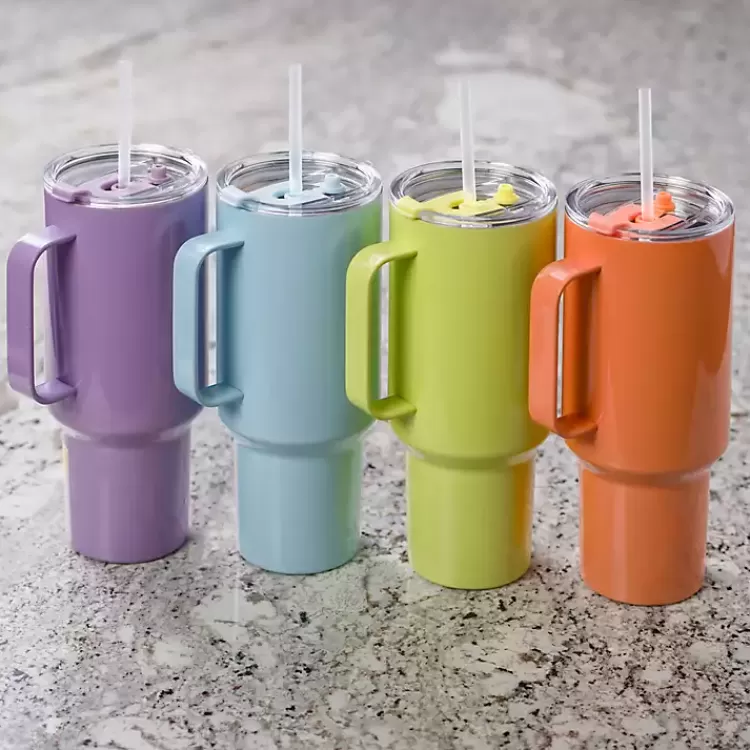 Melon Otto 40 oz. Insulated Tumbler>Kirklands Home Store