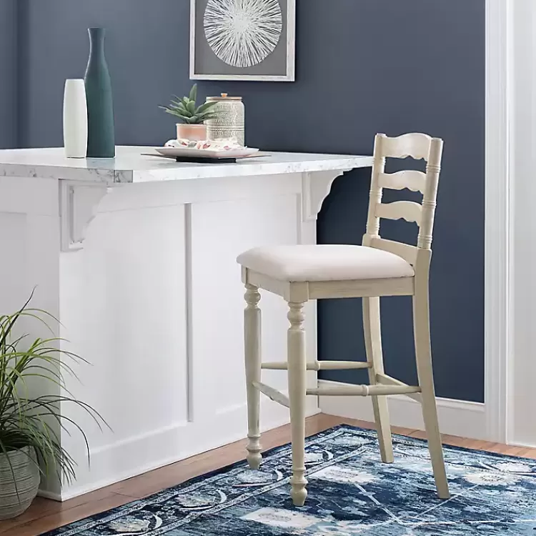 Melvin Distressed wash Bar Stool>Kirklands Home Best Sale