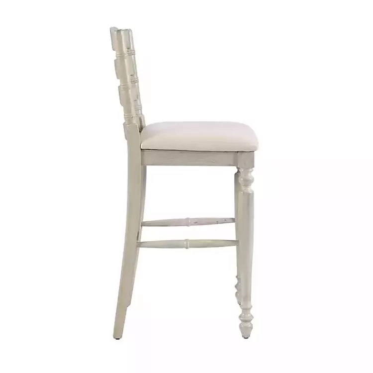 melvin_distressed_whitewash_bar_stool_5.webp Melvin Distressed wash Bar Stool>Kirklands Home Best Sale