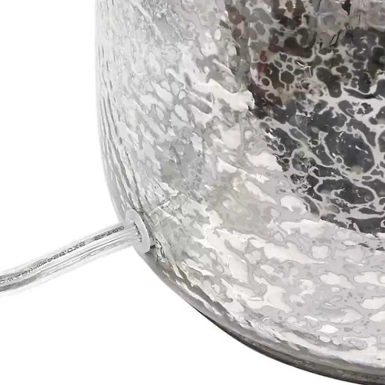 mercury_hammered_glass_white_shade_table_lamp_5.webp Mercury Hammered Glass Shade Table Lamp>Kirklands Home Outlet